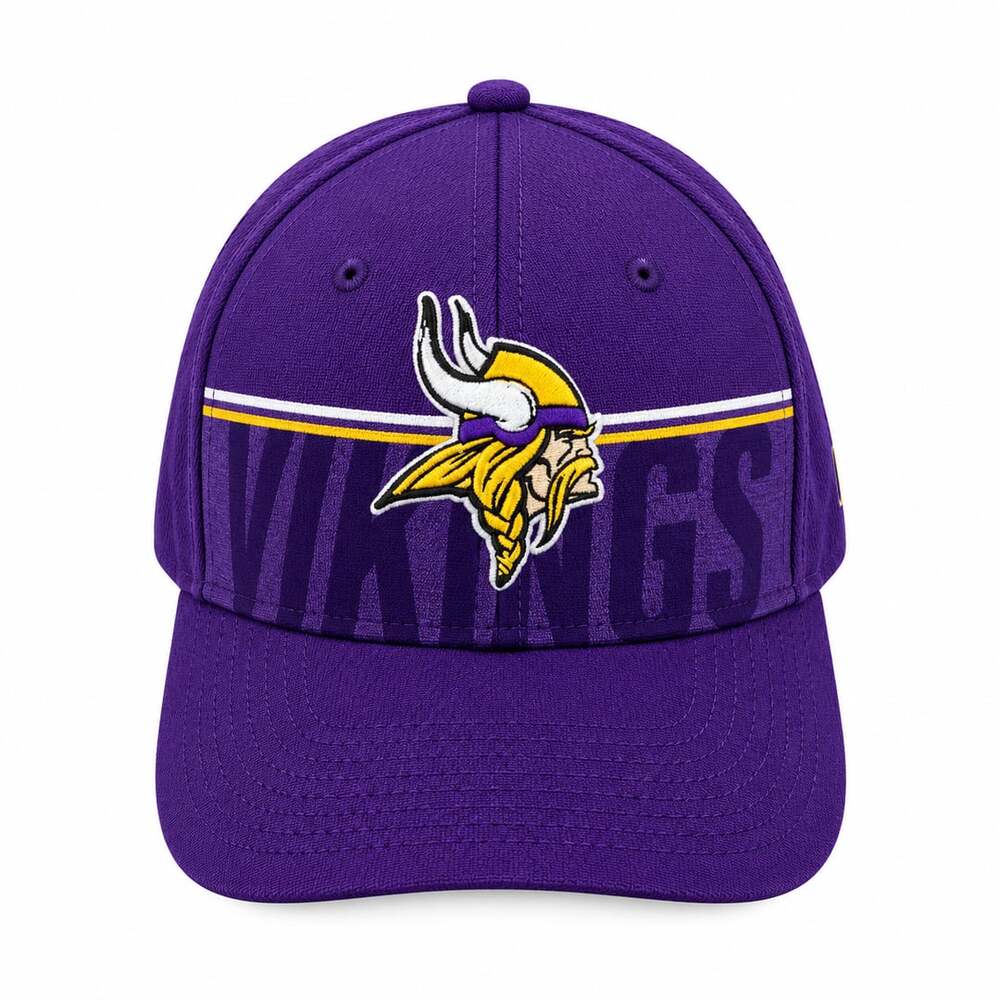 New Era Minnesota Vikings 9FORTY Snapback Performance Mesh Hat